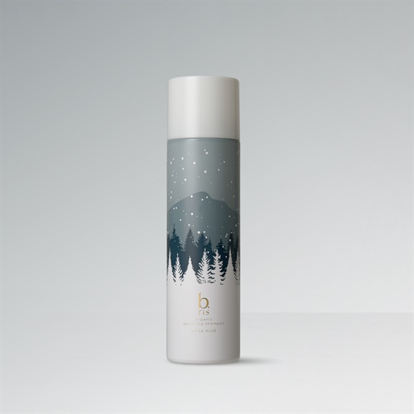 【2024冬限定】b.ris organic sparkling shampoo＜ホワイトムスクの香り＞