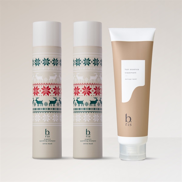 【2025冬限定】冬のハリツヤ補修セット ＜ホワイトムスクの香り＞
