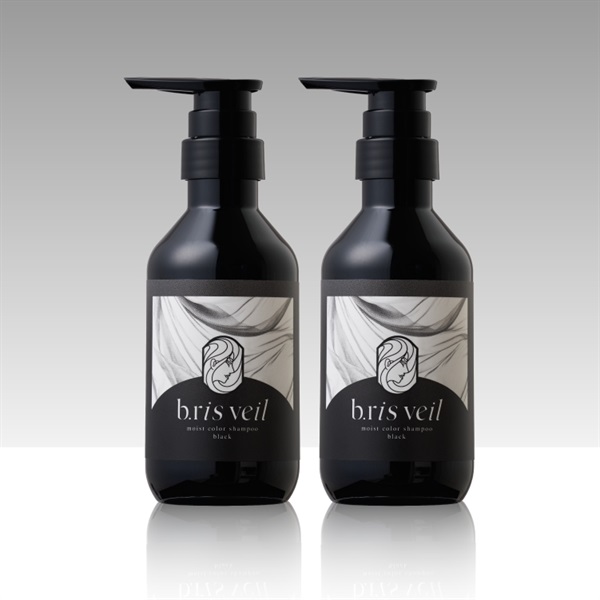 b.ris veil moist color shampoo black 定期コース【2個セット】y