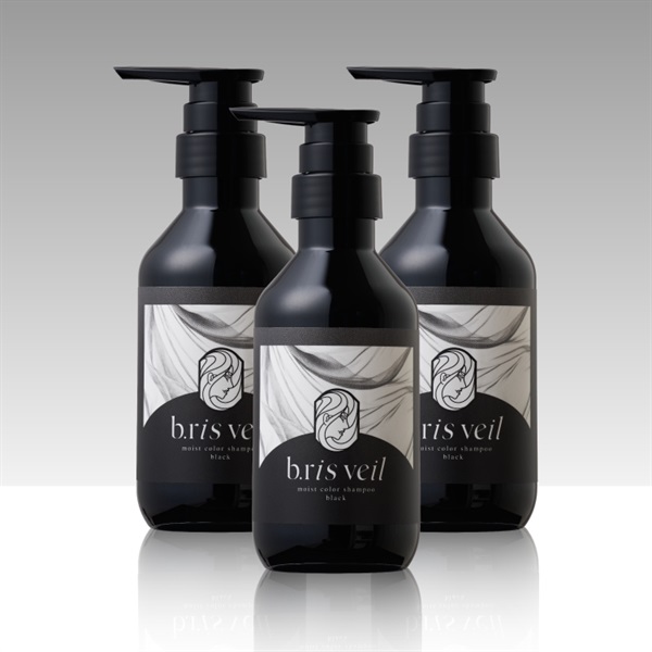 b.ris veil moist color shampoo black 定期コース【徹底カラーキープコース】（先行予約）