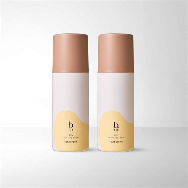 airy coloring foam light brown 都度購入r【2本セット】