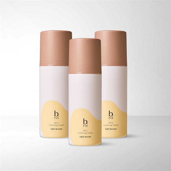 airy coloring foam light brown定期コース【3個セット】r