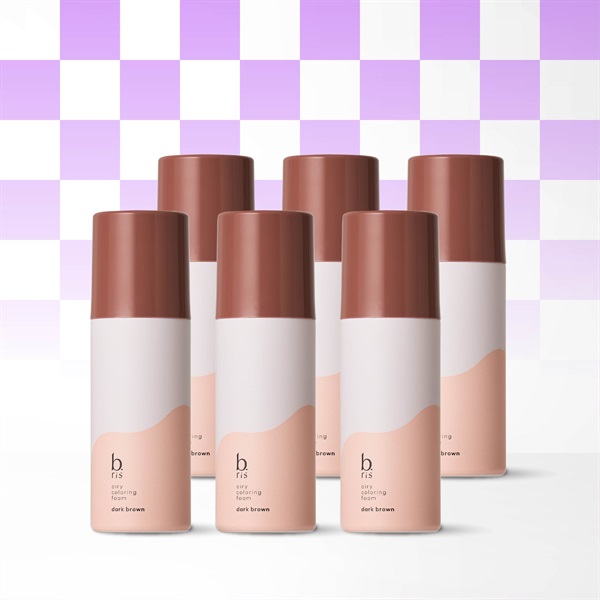 airy coloring foam dark brown まとめ売りCP【6本セット】