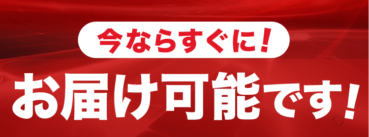 今ならすぐにお届け可能です!