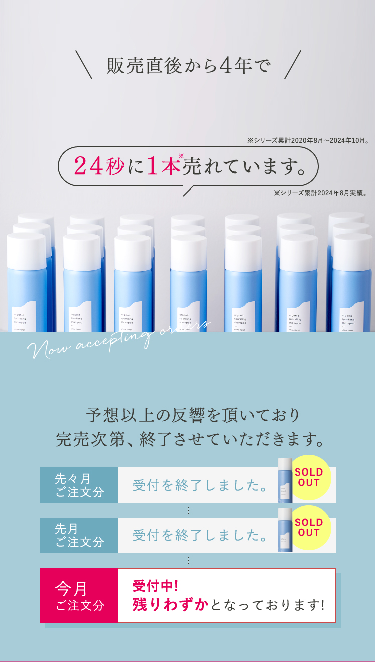 販売直後から3年で27秒に1本売れています。
