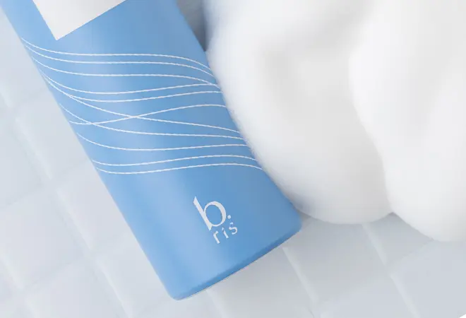 b.ris organic sparkling shampoo│天使のツヤを実現する炭酸 